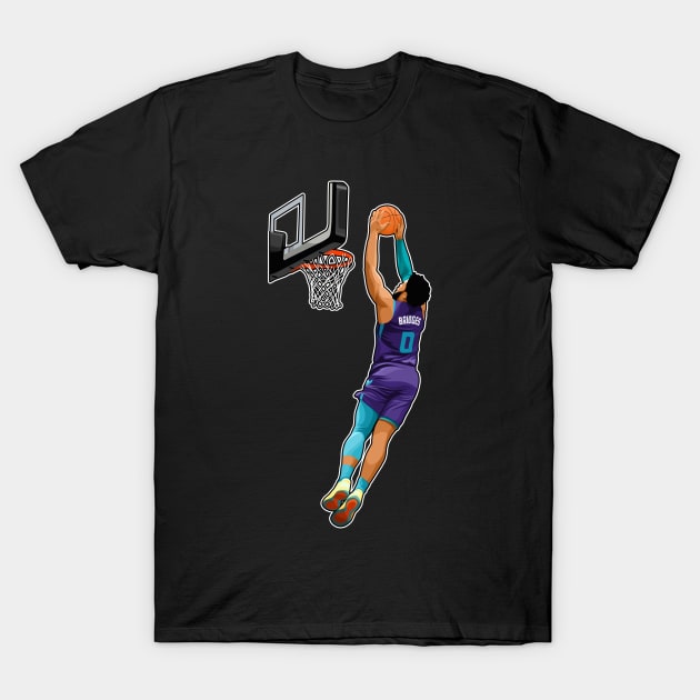 Miles Bridges #0 Get Dunks T-Shirt by RunAndGow